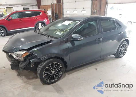 2016 Toyota Corolla S Plus from USA, damaged, VIN 2T1BURHE1GC604593